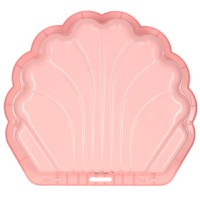 Cutie de nisip si piscina 2 in 1 pentru copii, Ikonka, cu baza antiderapanta, constructie solida, margini rotunjite, model Scoica XXL, Pink - 7