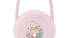 Cutie pentru suzete KikkaBoo Savanna Pink