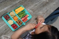 Cutie snack cu 12 compartimente Melii blue - 2