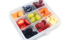 Cutie snack cu 9 compartimente Melii wisteria purple