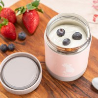 Cutie termica pentru mancare Reer ColourDesign otel inoxidabil vidat 300 ml roz - 7