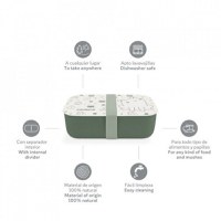 Cutiuta pentru gustari Frog Miniland - 2