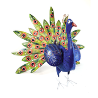 Decoratiune metalica gradina Paun - 2