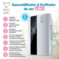 Dezumidificator si purificator de aer 2 in 1 Easycare Baby - 4