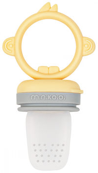Dispozitiv de hranire Minikoioi 100 premium silicone mellow yellow powder grey - 6