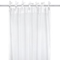 Draperie din muselina organica, Little Amy, Alb, 125x240 cm, 1 bucata - 2