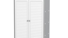 Dulap casuta Nichiduta Tool House Gri dimensiune 85 x 46 x 142 cm