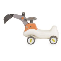 Excavator Ride On fara pedale Moni Bumpy 3in1 cu cupa mobila,Volan, Functie balansoar cu baza detasabila, Greutate maxim suportata 25 kg, Dimensiune 70x30x53 cm - 3