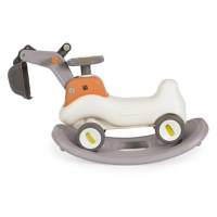 Excavator Ride On fara pedale Moni Bumpy 3in1 cu cupa mobila,Volan, Functie balansoar cu baza detasabila, Greutate maxim suportata 25 kg, Dimensiune 70x30x53 cm - 5