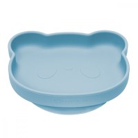 Farfurie din silicon cu ventuza AppeKids The Little Bear Aqua Blue - 4
