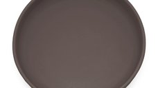 Farfurie din silicon PetiteMars Bitter Cocoa Maro TakeMatch, cu ventuza, fara BPA, 6 luni+, 400 ml
