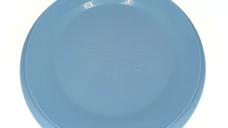 Farfurie rotunda din silicon compartimentata Coccorito Blue