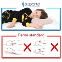 Fata de perna din bumbac pentru copii 2 ani+ Suporto Roz - 1