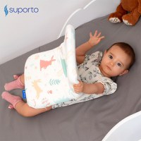 Fata de perna pentru perna ortopedica Baby 8-24 luni model cu iepurasi - 6