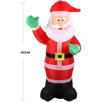 Figurina mos craciun gonflabil 180 cm, iluminat led, pentru interior si exterior Procart - 1