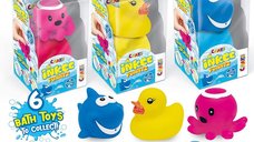Forme efeverscente inkee jucarie de baie diverse modele