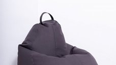 Fotoliu Bean Bag XL, gri, cu husa interioara
