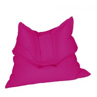 Fotoliu mare magic pillow panama pink pretabil si la exterior umplut cu perle polistiren - 1