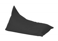 Fotoliu mediu kudos panama black pretabil si la exterior umplut cu perle polistiren - 1