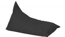 Fotoliu mediu kudos panama black pretabil si la exterior umplut cu perle polistiren