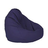 Fotoliu mediu nirvana grande iIndigo  umplut cu perle polistiren beanbag marca Pufrelax - 4