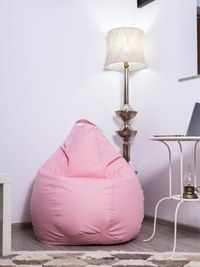 Fotoliu puf Bean bag roz XXL fara husa interioara - 1
