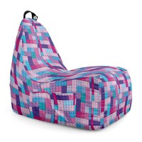 Fotoliu Puf Bean Bag tip Chill XL lego tetris mov - 6