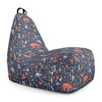Fotoliu Puf Bean Bag tip Chill XL Prietenii Padurii - 6