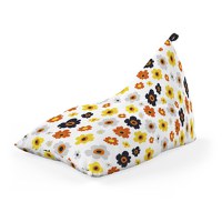 Fotoliu Puf Bean Bag tip Lounge Daisy fundal alb - 5
