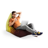 Fotoliu Puf Bean Bag tip Lounge Minecraft Blaze - 4