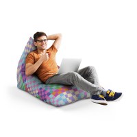 Fotoliu Puf Bean Bag tip Lounge Squares - 4