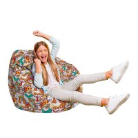 Fotoliu Puf Bean Bag tip Para L caini hipster - 1