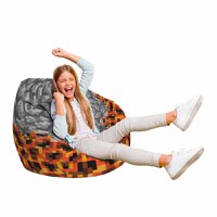 Fotoliu Puf Bean Bag tip Para L Minecraft piatra magma - 1
