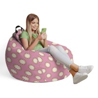 Fotoliu Puf Bean Bag tip Para L Pink Sky - 3