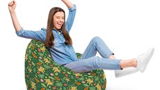 Fotoliu Puf Bean Bag tip Para XL Maimute