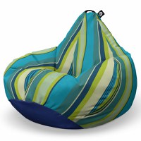 Fotoliu Puf Bean Bag tip Para XL Marinha Mint - 4