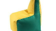 Fotoliu puf tip scaun pentru copii 2-8 ani sunlounger junior panama nature umplut cu perle polistiren