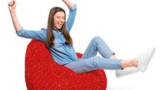 Fotoliu Puf Updeco Para XL Capsuna - Confort pentru Toti