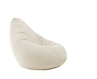 Fotoliu Pufrelax mic copii 4-14 ani  nirvana light rainy dayhusa detasabila umplut cu perle polistiren - 4