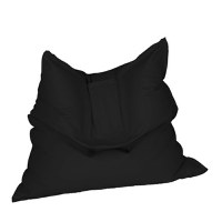 Fotoliu tip perna magic pillow teteron black pretabil si la exterior umplut cu perle polistiren - 1