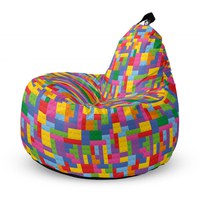 Fotoliu Updeco Puf Bean Bag tip Big Chill lego tetris - 5