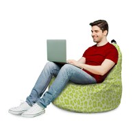 Fotoliu Updeco Puf Bean Bag tip Big Chill leopard green - 3