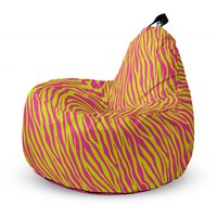 Fotoliu Updeco Puf Bean Bag tip Big Chill zebra pink - 5