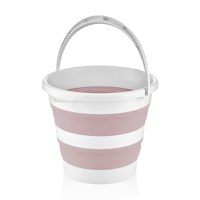 Galeata pliabila BabyJem Pink pentru baie - 1