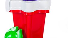 Galetusa cu 6 jucarii de nisip in forma de stea