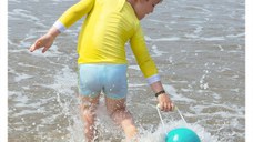 Galetusa pentru apa Quut Toys Mini Ballo Banana blue