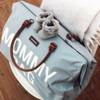 Geanta de infasat Childhome Mommy Bag Gri - 7