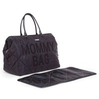 Geanta de infasat matlasata Mommy Bag negru Childhome - 2
