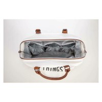 Geanta mamici FreeON Mommy things Beige, spatioasa si practica, cu multiple buzunare, include si 2 genti mai mici - 4