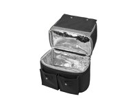 Geanta mamici tip rucsac KikkaBoo cu compartiment termic Nia Black - 1